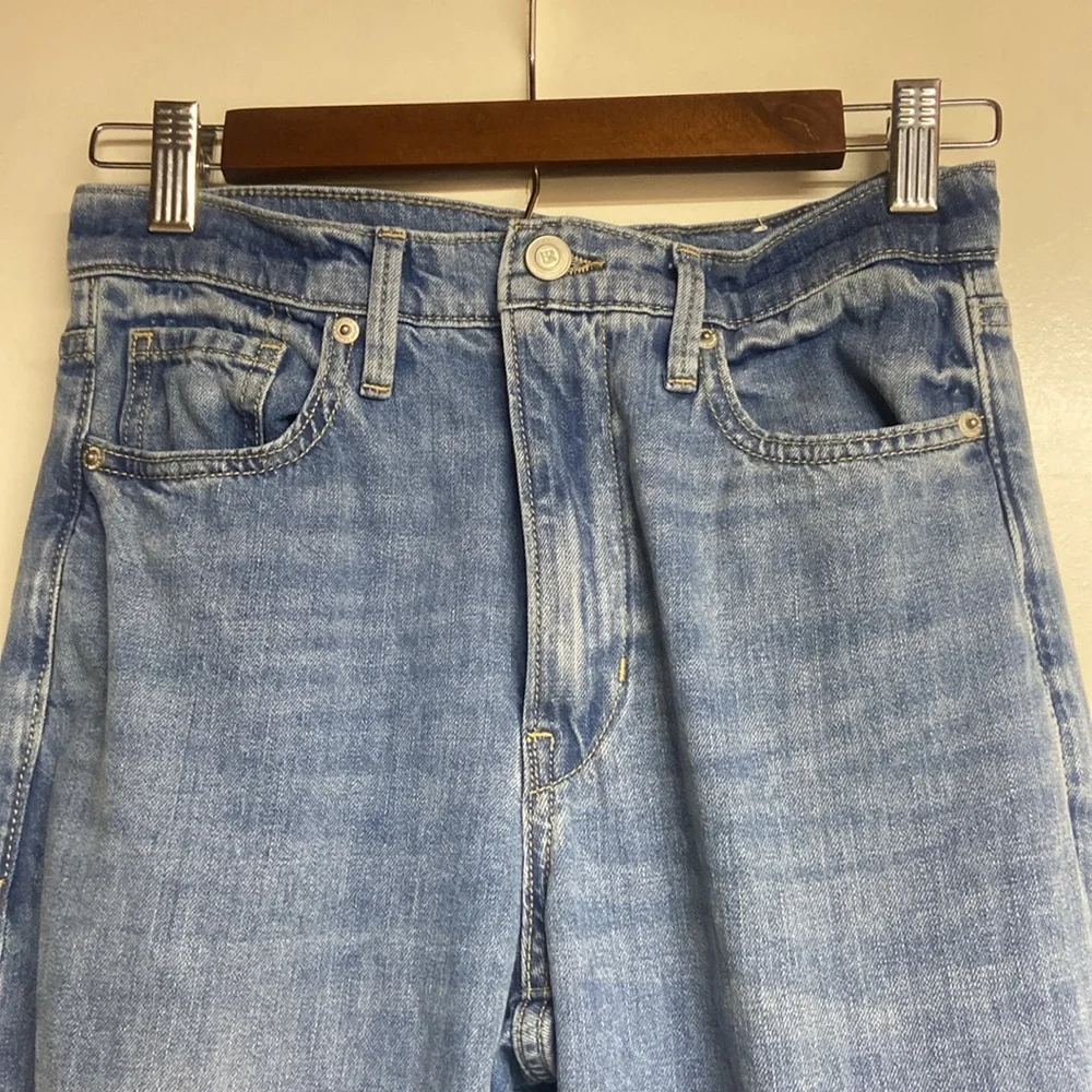 Banana Republic The Puddle Wide Leg Jeans, Size Women’s 26 - Picture 4 of 13